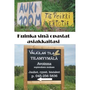 Tienvarsitaulut, kts Lisätiedot