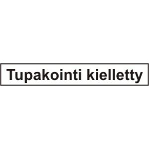 Tupakointi kielletty -kilpi